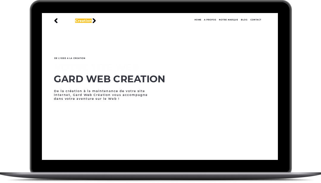 création site internet gard web creation